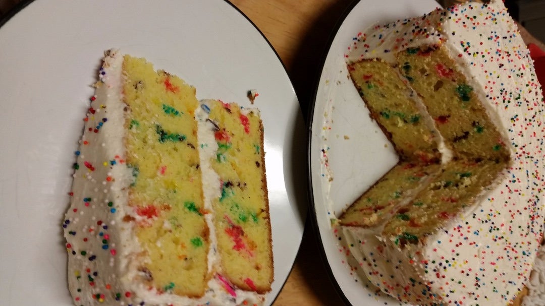 NotYourAverage Funfetti Cake Hack 5 Steps (with Pictures