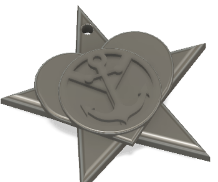 JJBA Star - Fusion 360