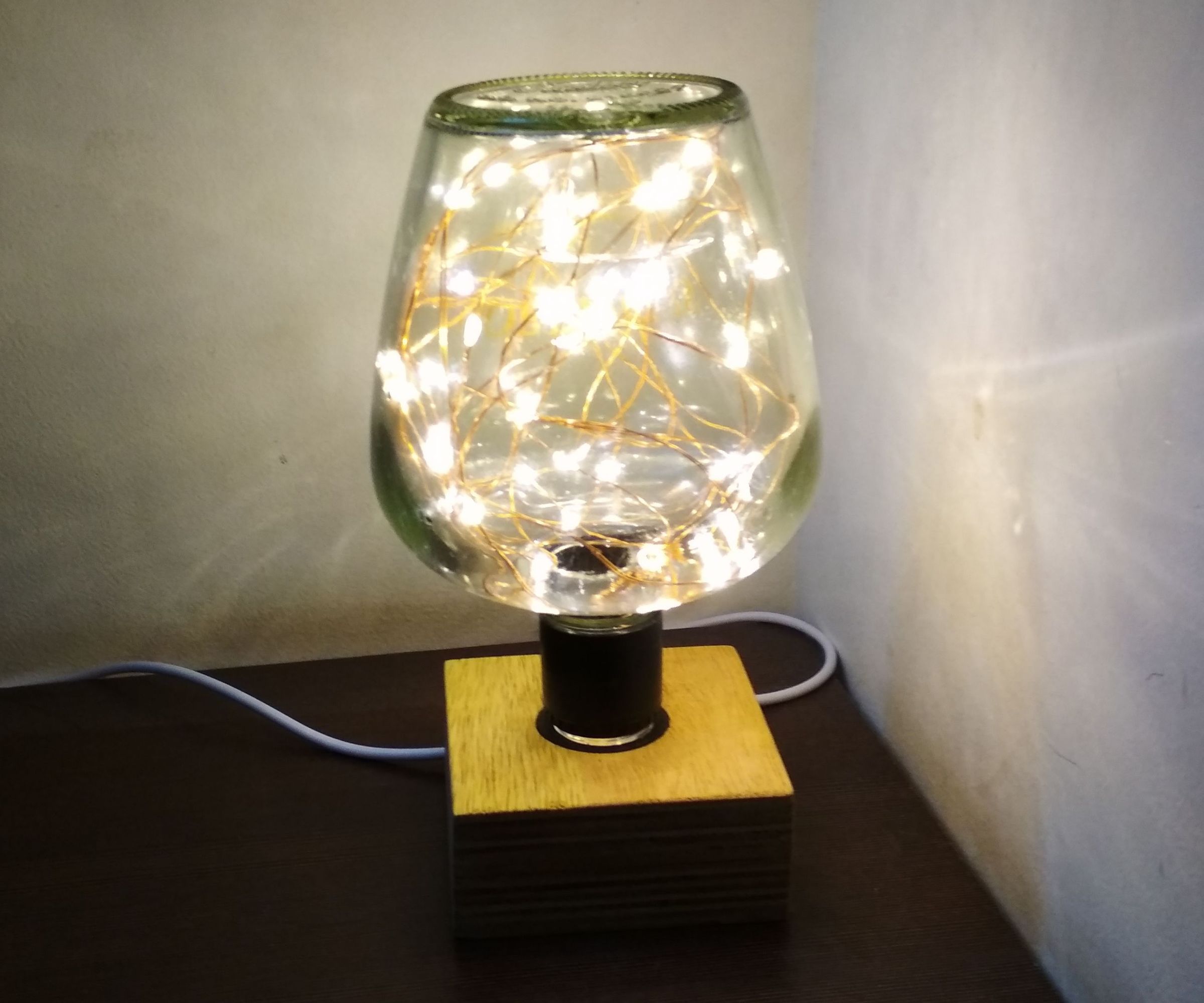 Bottle Lamp 2