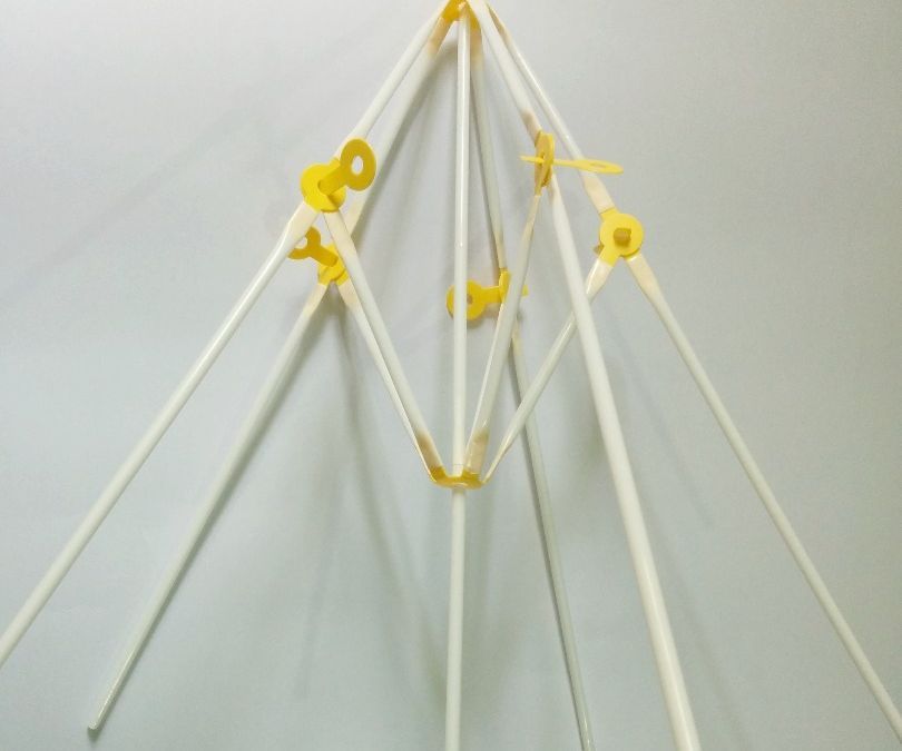 Fancy Umbrella Using Straws