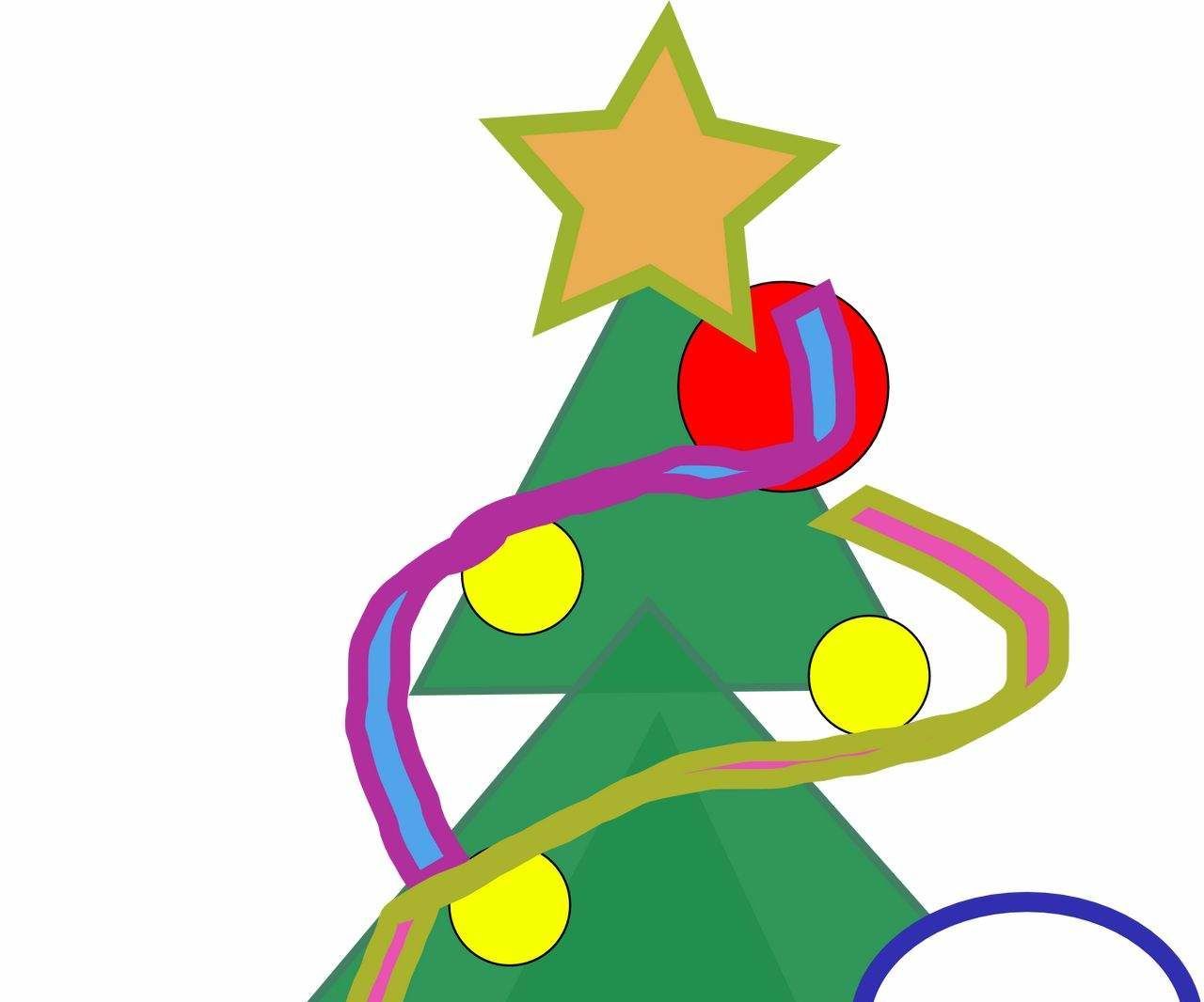 How to Draw a Simple Christmas Tree Step by Step (in Inkscape)