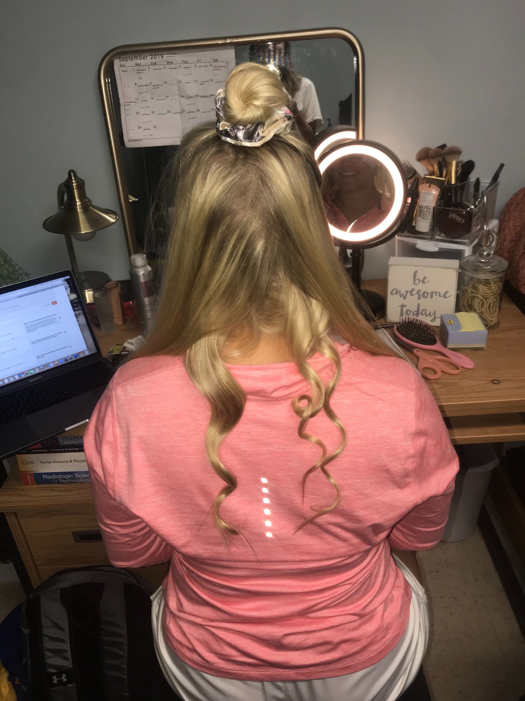 How to Curl Hair With Wand 14 Steps Instructables