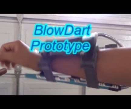 Metal BlowDart Wrist Gun