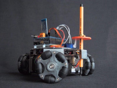 Omni Wheel CNC Plotter Upgrade