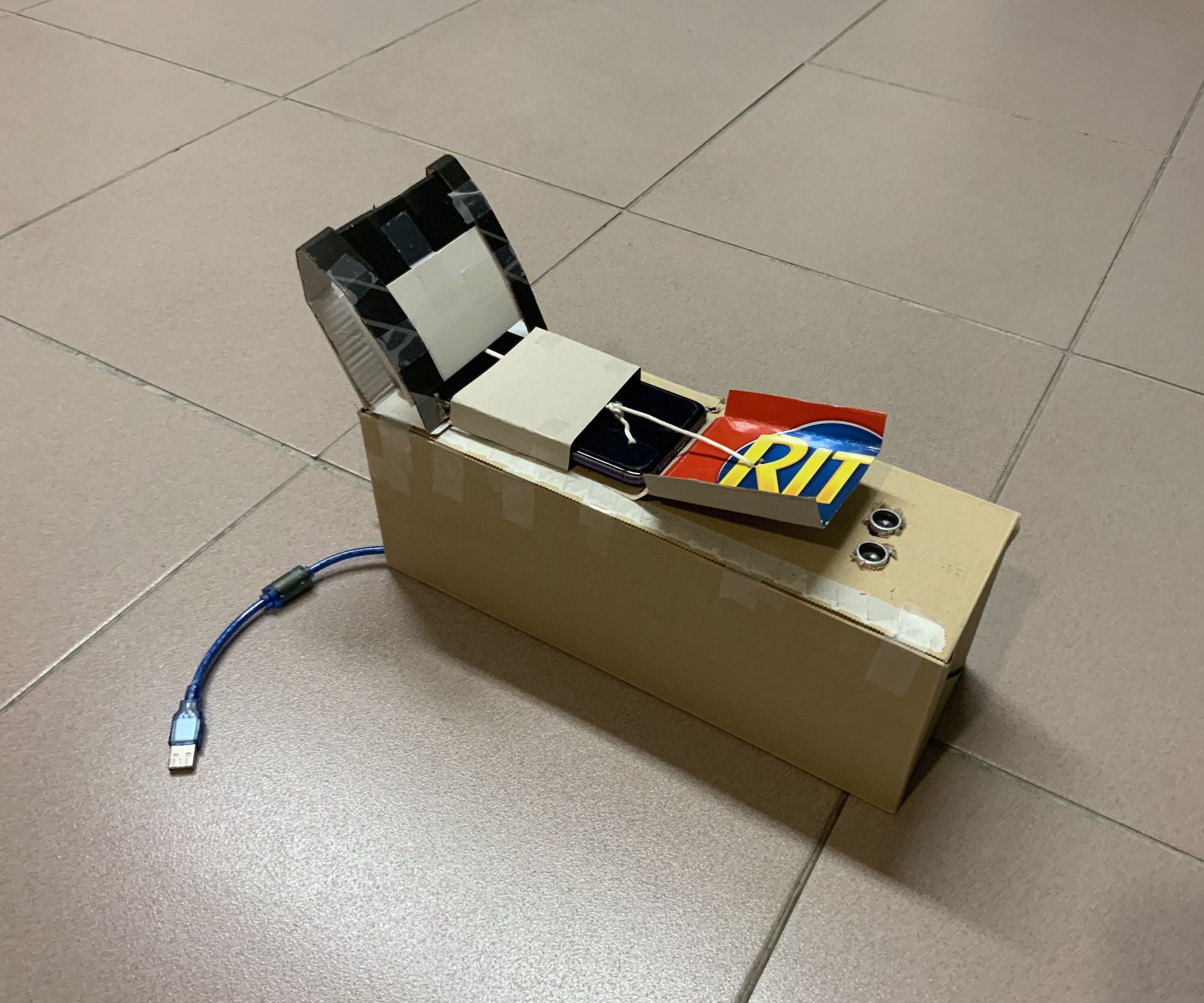 Anti-Phone-Distraction Machine