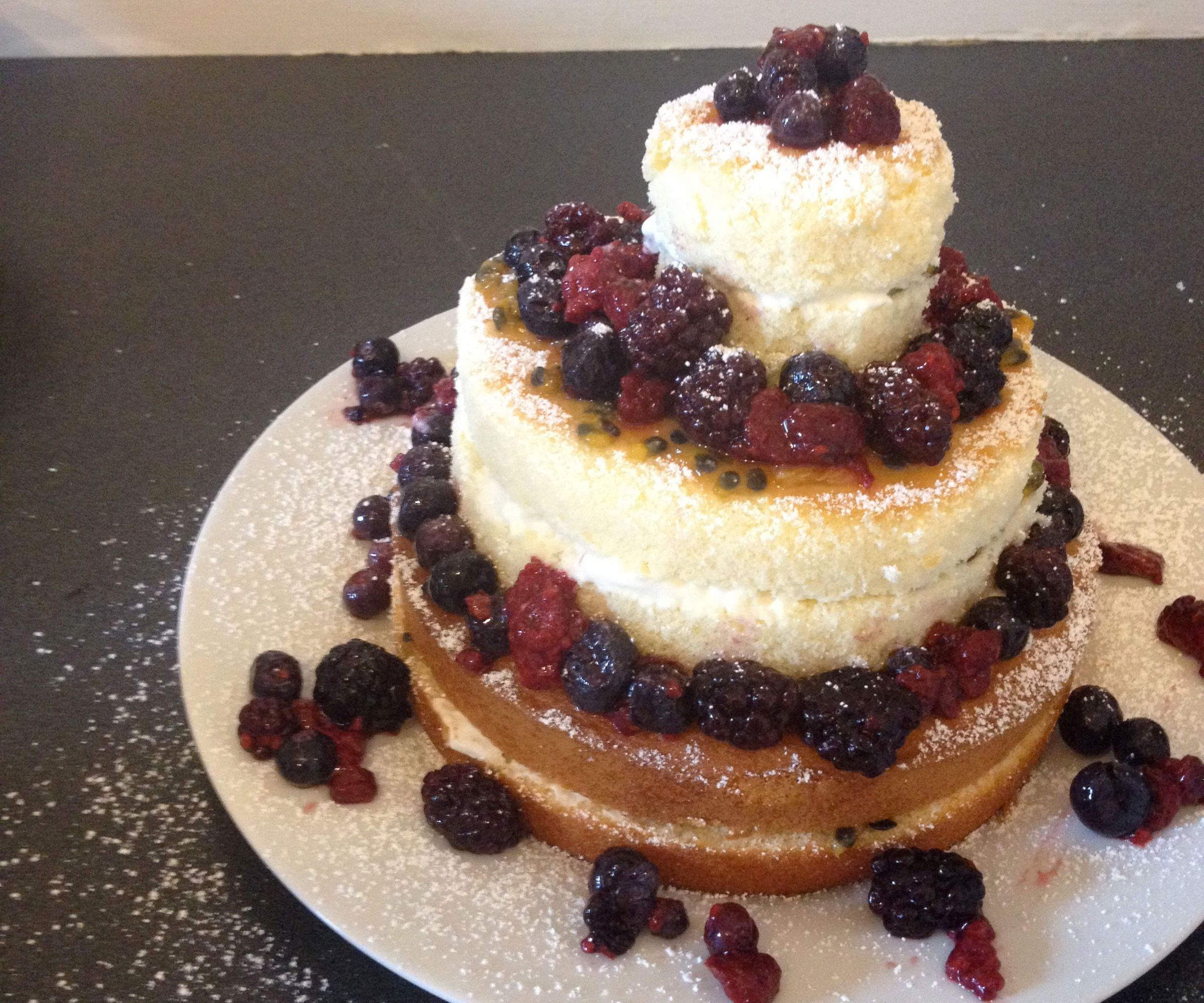 Cheap and Easy Wedding Cake