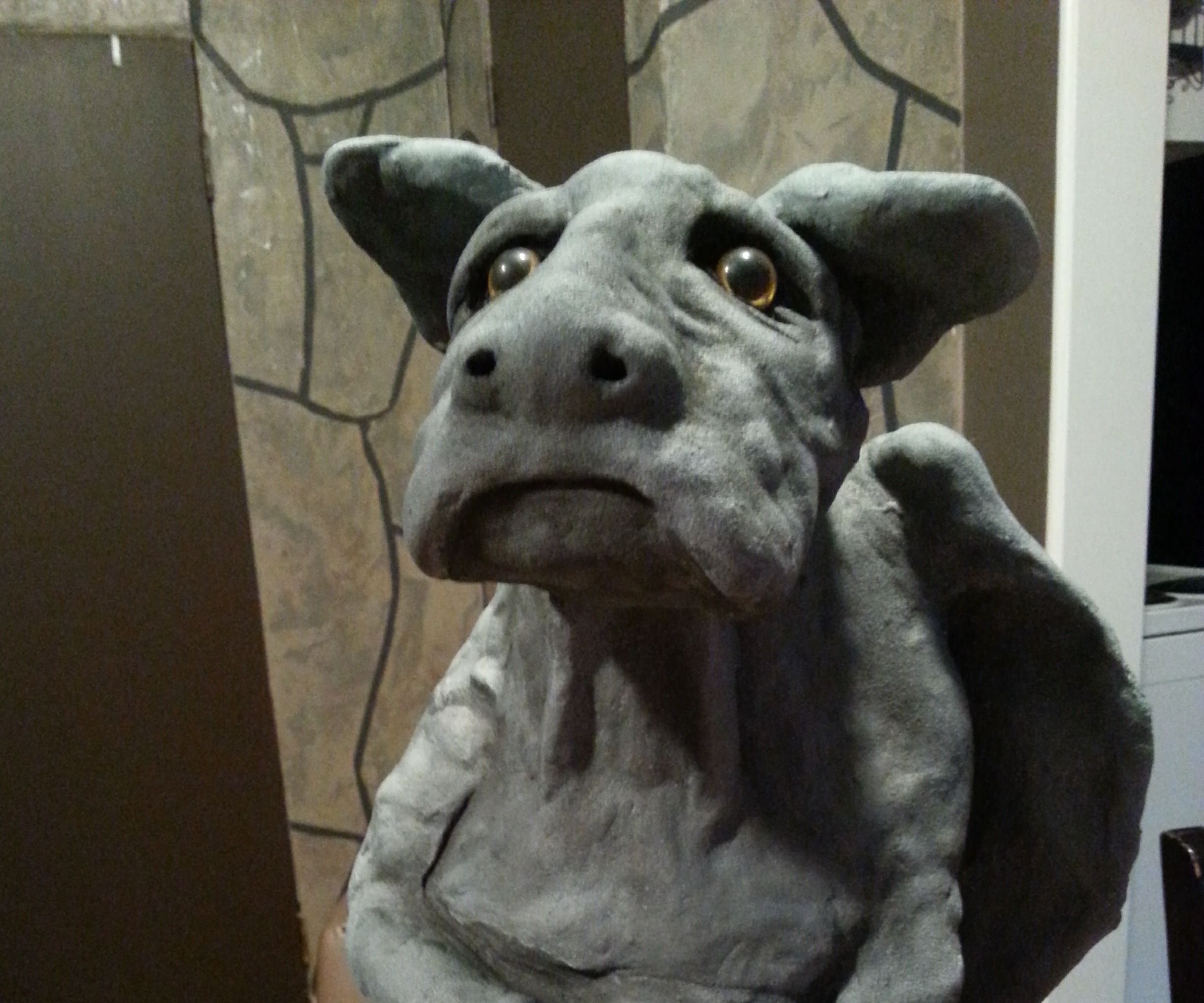 Sculpt a Gargoyle From Clay