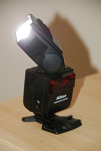 Modifying a Nikon SB-600 Speedlight to Rotate Further