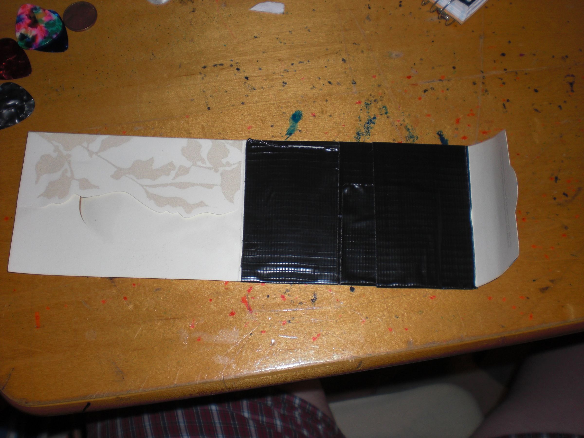 Duct Tape Guitar Pickpocket 3 Steps Instructables