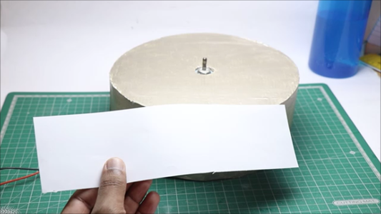 How to Build a Big DC Motor From Cardboard and Paper That Works : 10 ...