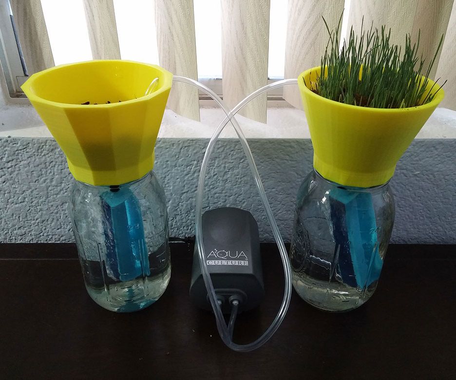 Desktop 3d Printed Hydroponics