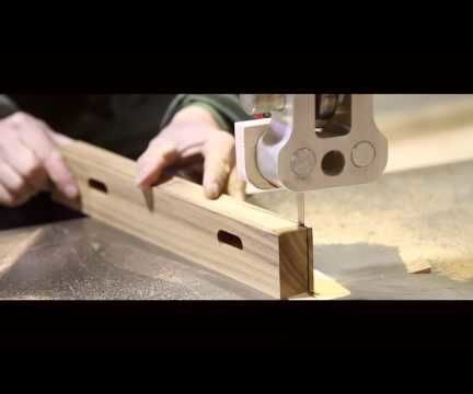 Batch Machining and Assembling a Waterfall Stool 