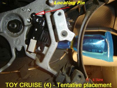 Install New Cruise Switch