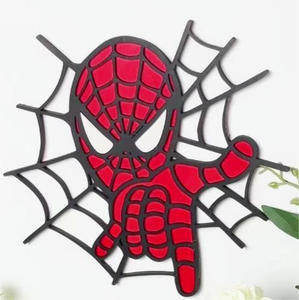 Spiderman Wall Art Laser Cut