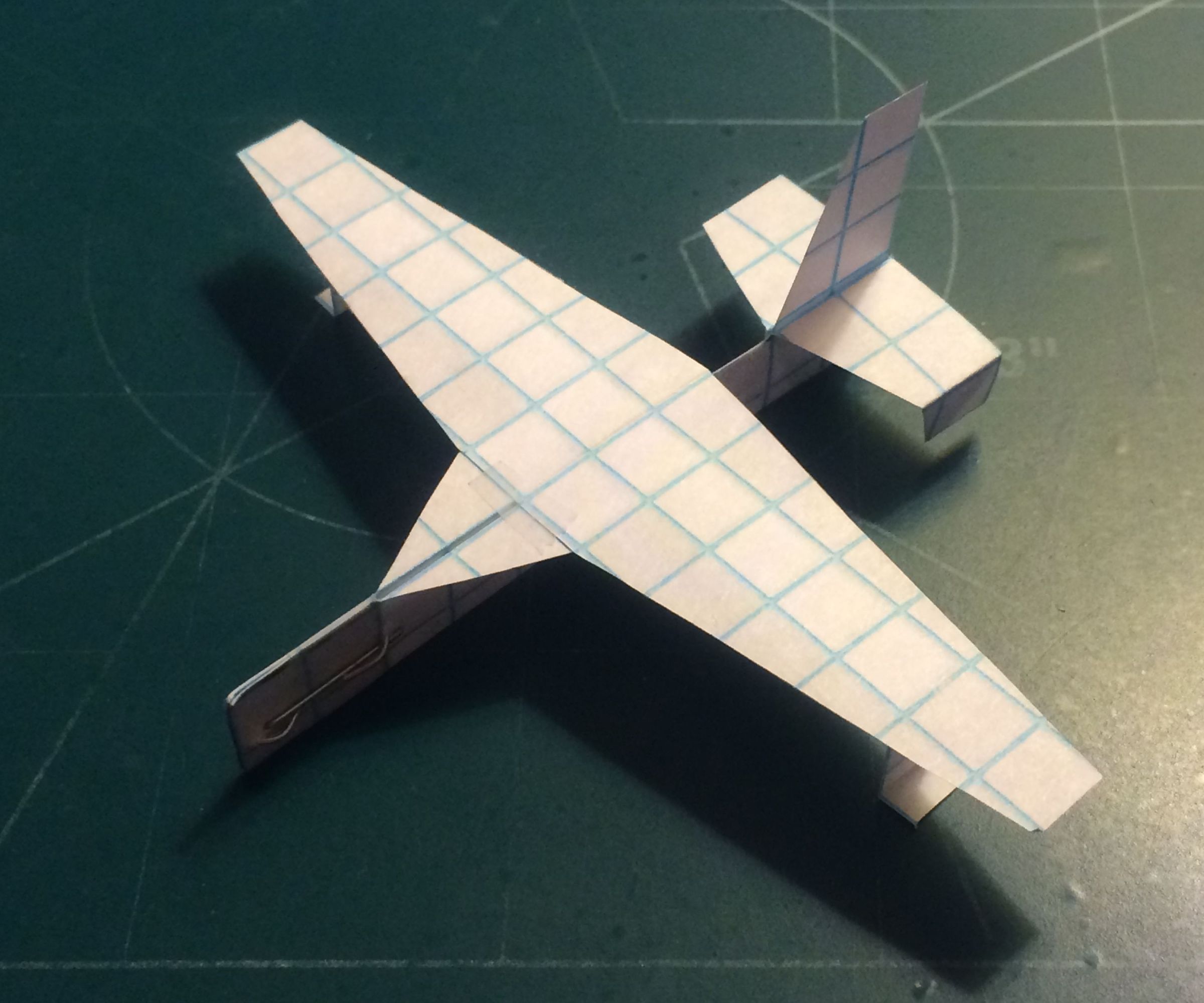 How to Make the StratoTomahawk Paper Airplane