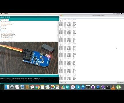 Arduino Nano - MAG3110 Magnetometer Electronic Compass Sensor Tutorial