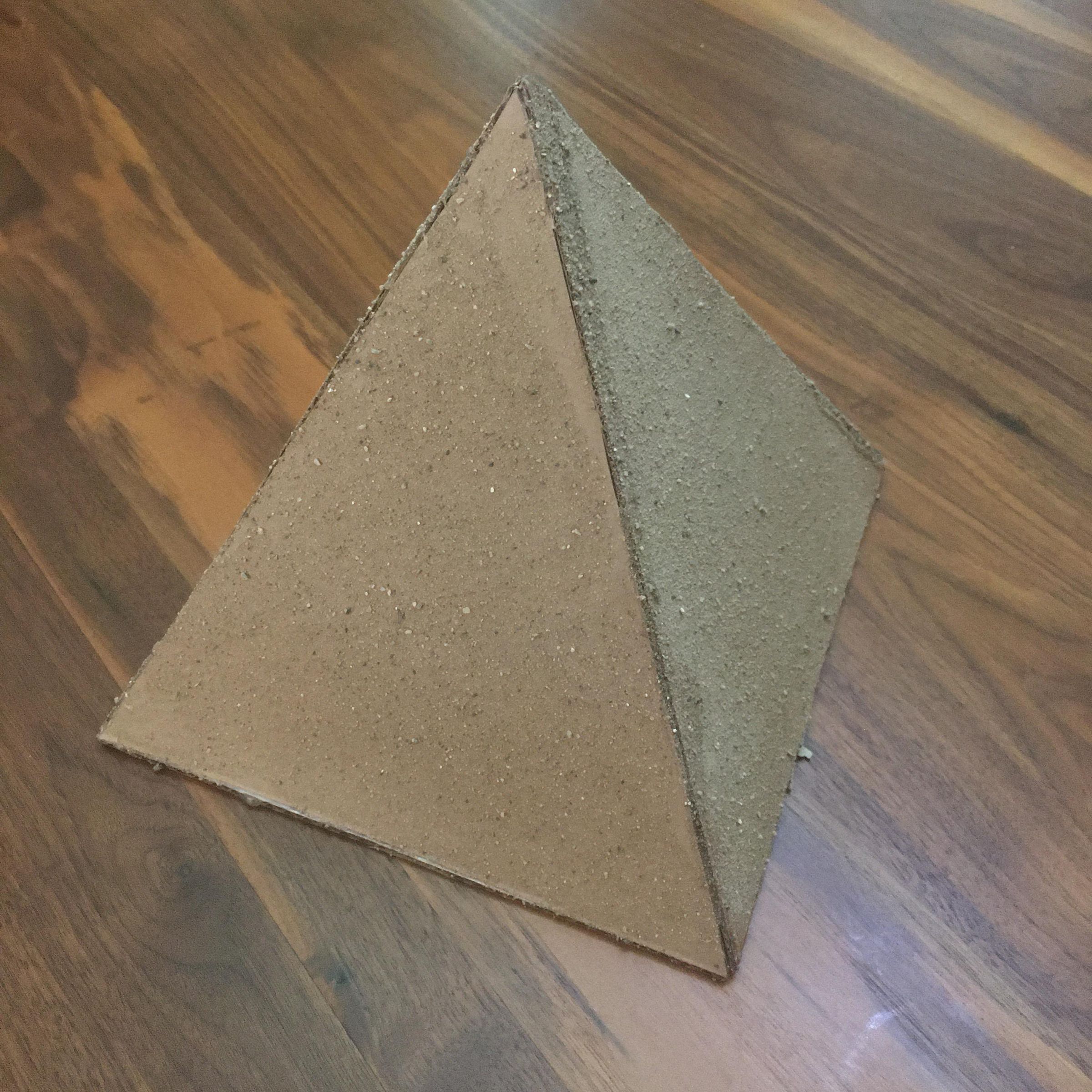 Cardboard Pyramid With Secret Compartment 4 Steps Instructables