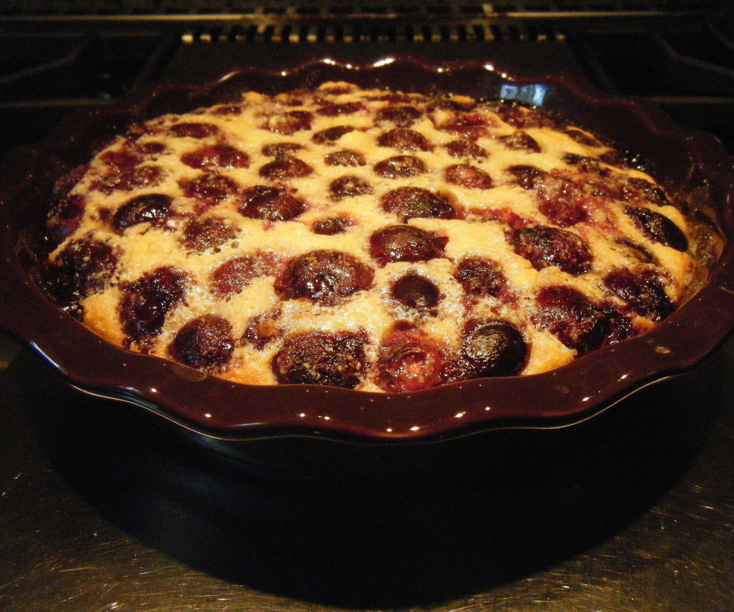 Gluten-Free French Cherry Clafoutis 