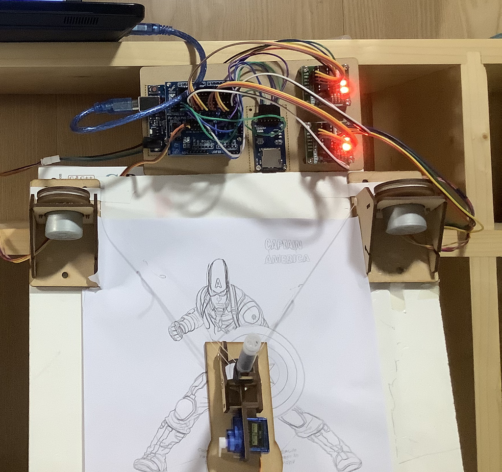 DIY Arduino Drawing Robot
