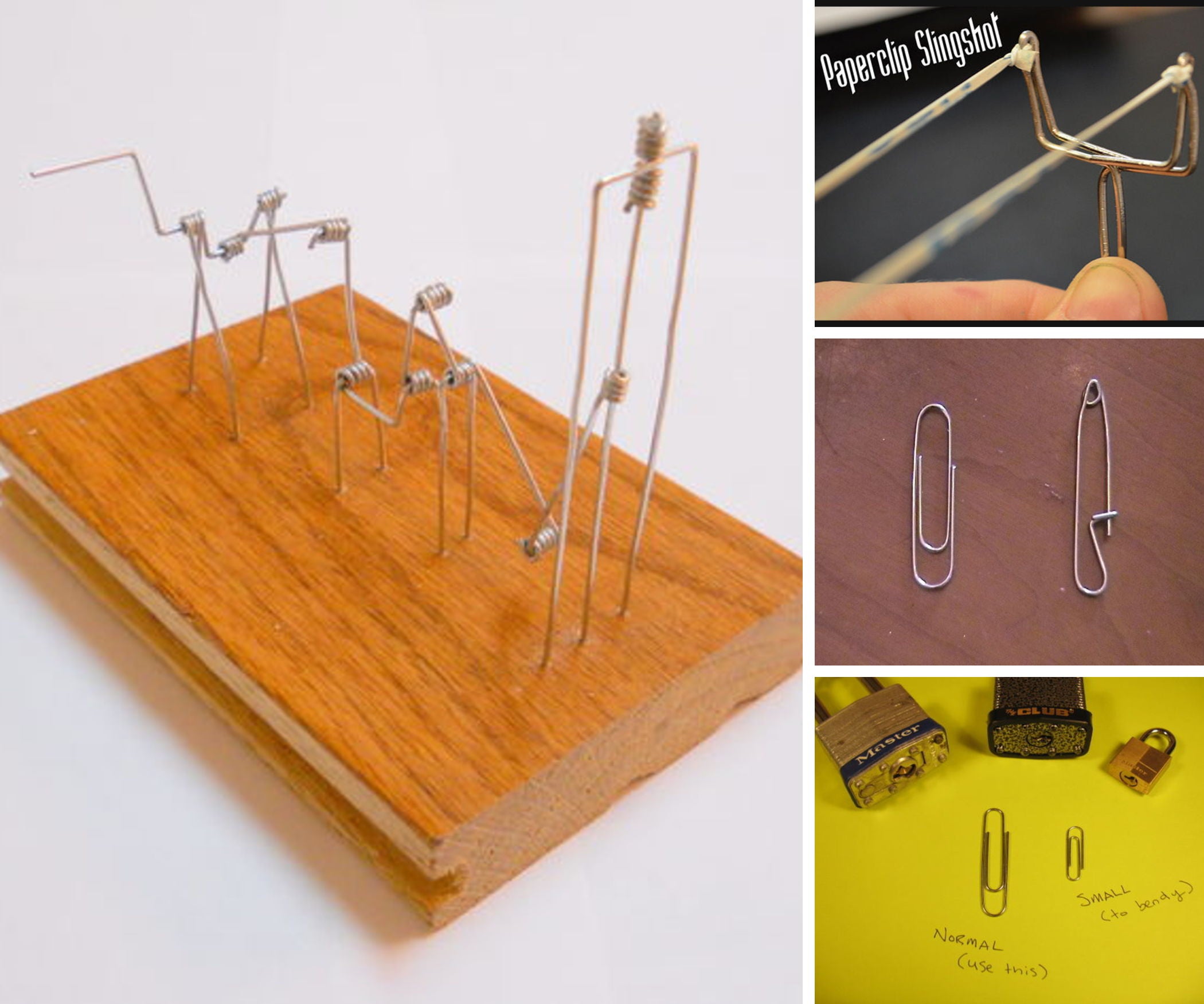 10 Unusual Uses for Paperclips Instructables