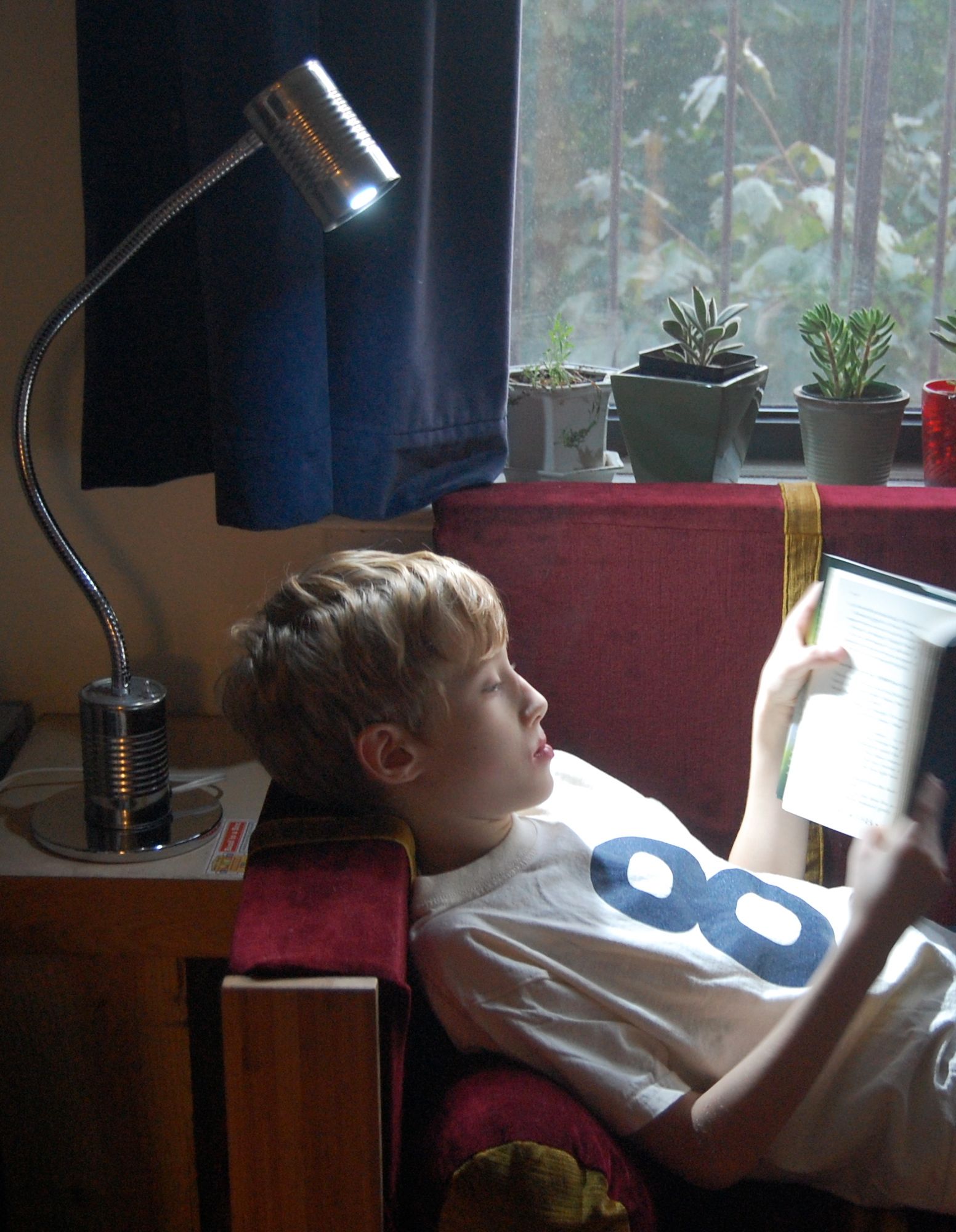 Tin Can Reading Lamp