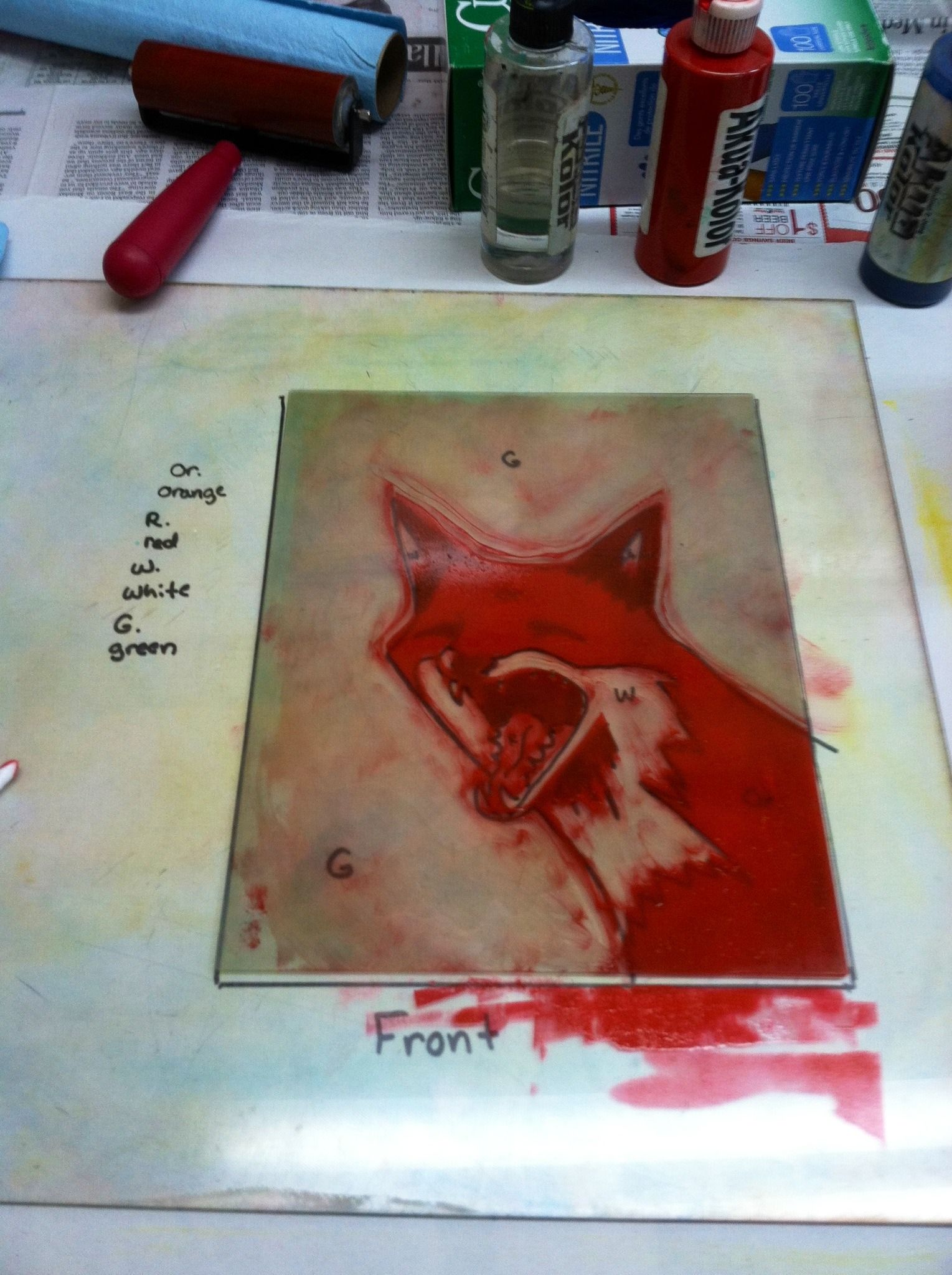 How to Make a Multi-colored Monotype : 9 Steps - Instructables