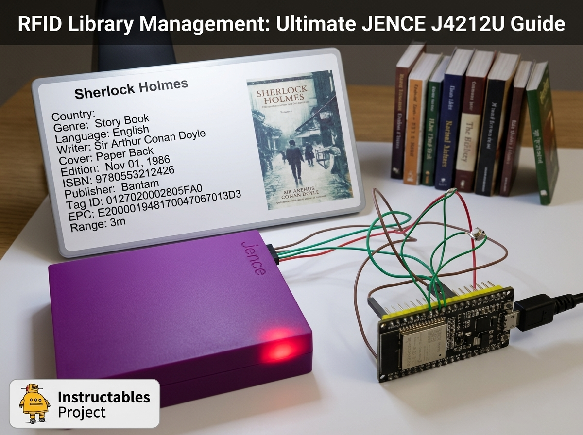 The Ultimate Guide to RFID Library Management Systems: Implementing Professional Automation With JENCE J4212U. (Version 1)