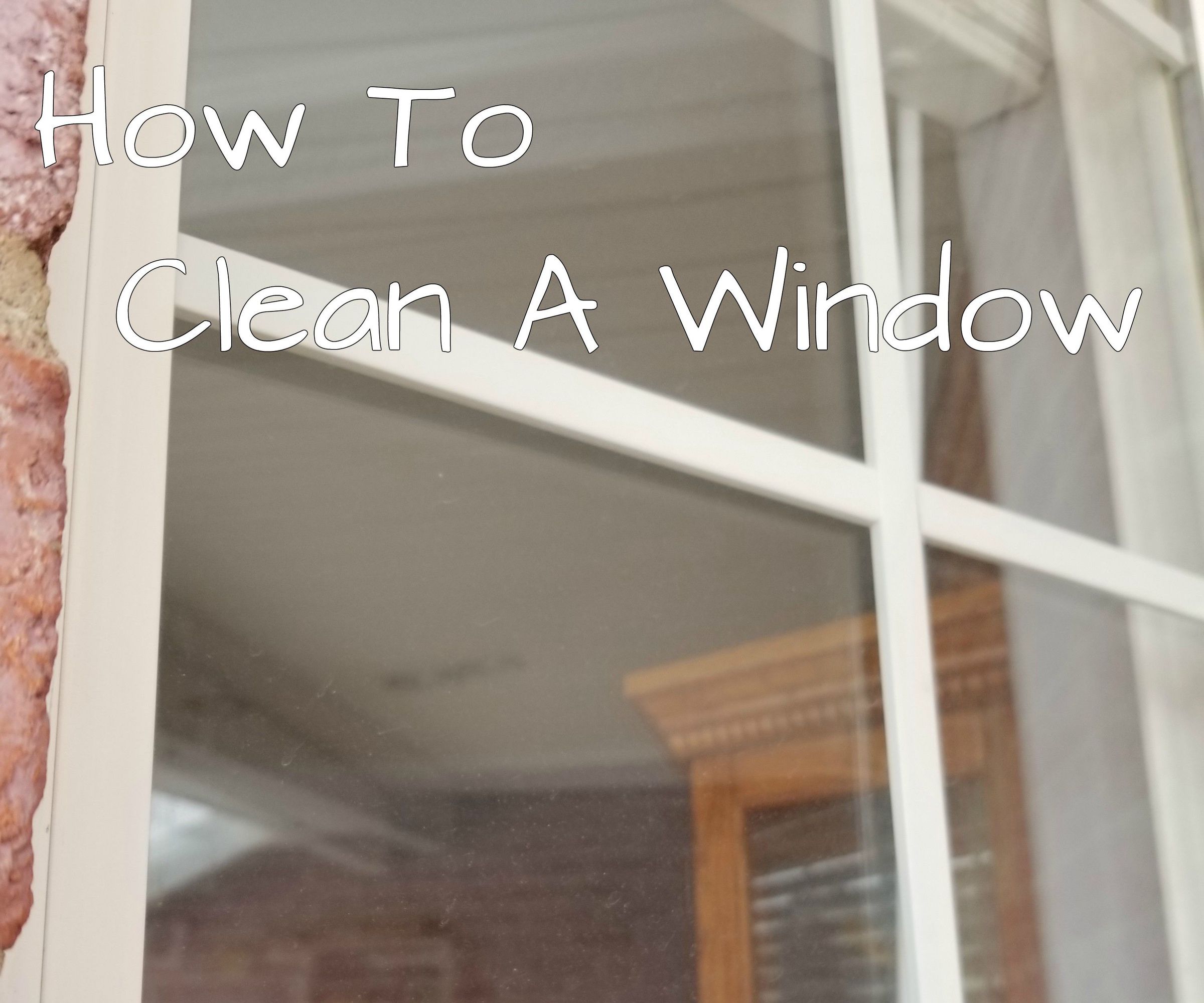 How to Clean a Window