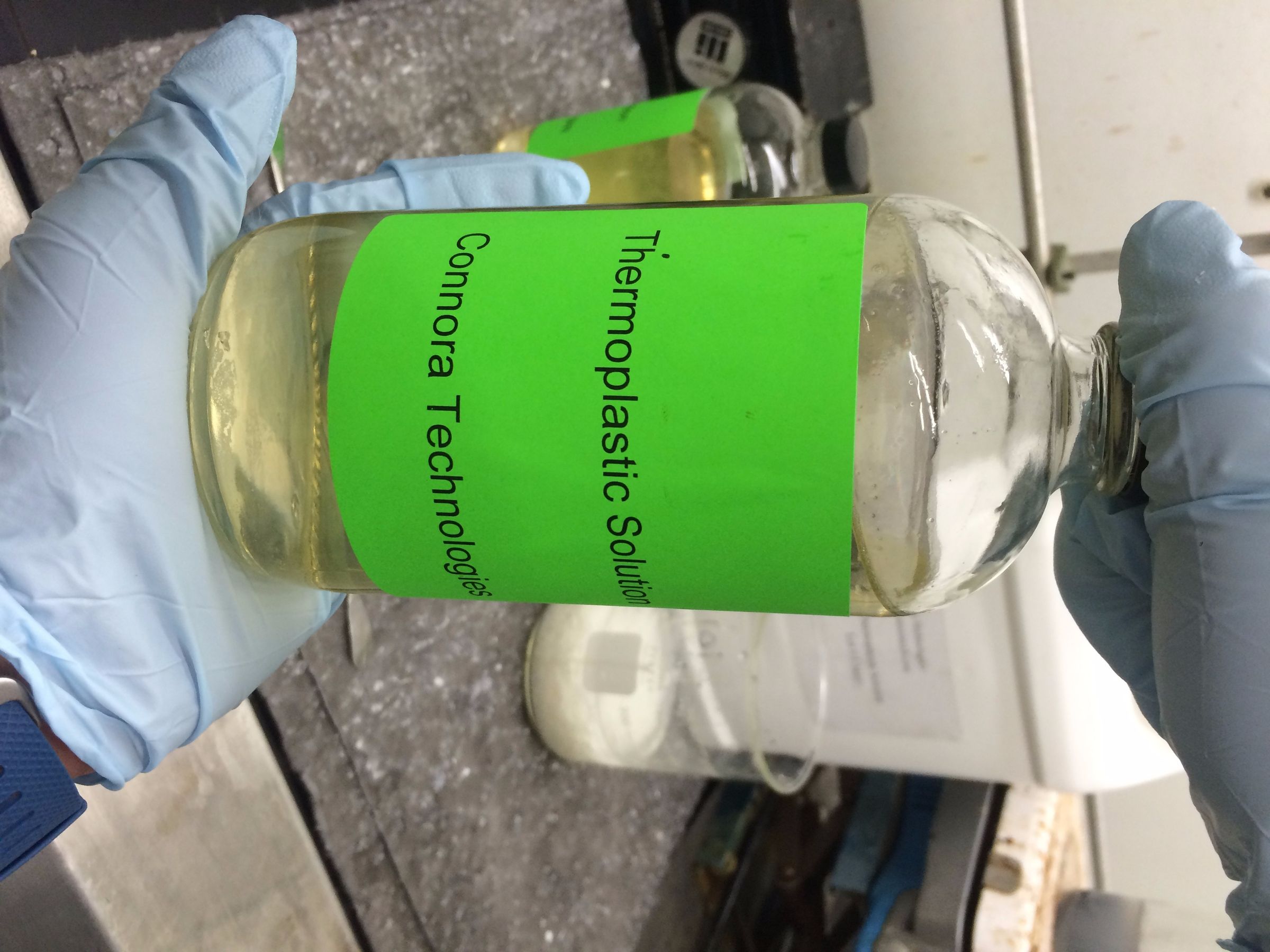Recovery of Epoxy Thermoplastic and Carbon Fiber From Epoxy Composite