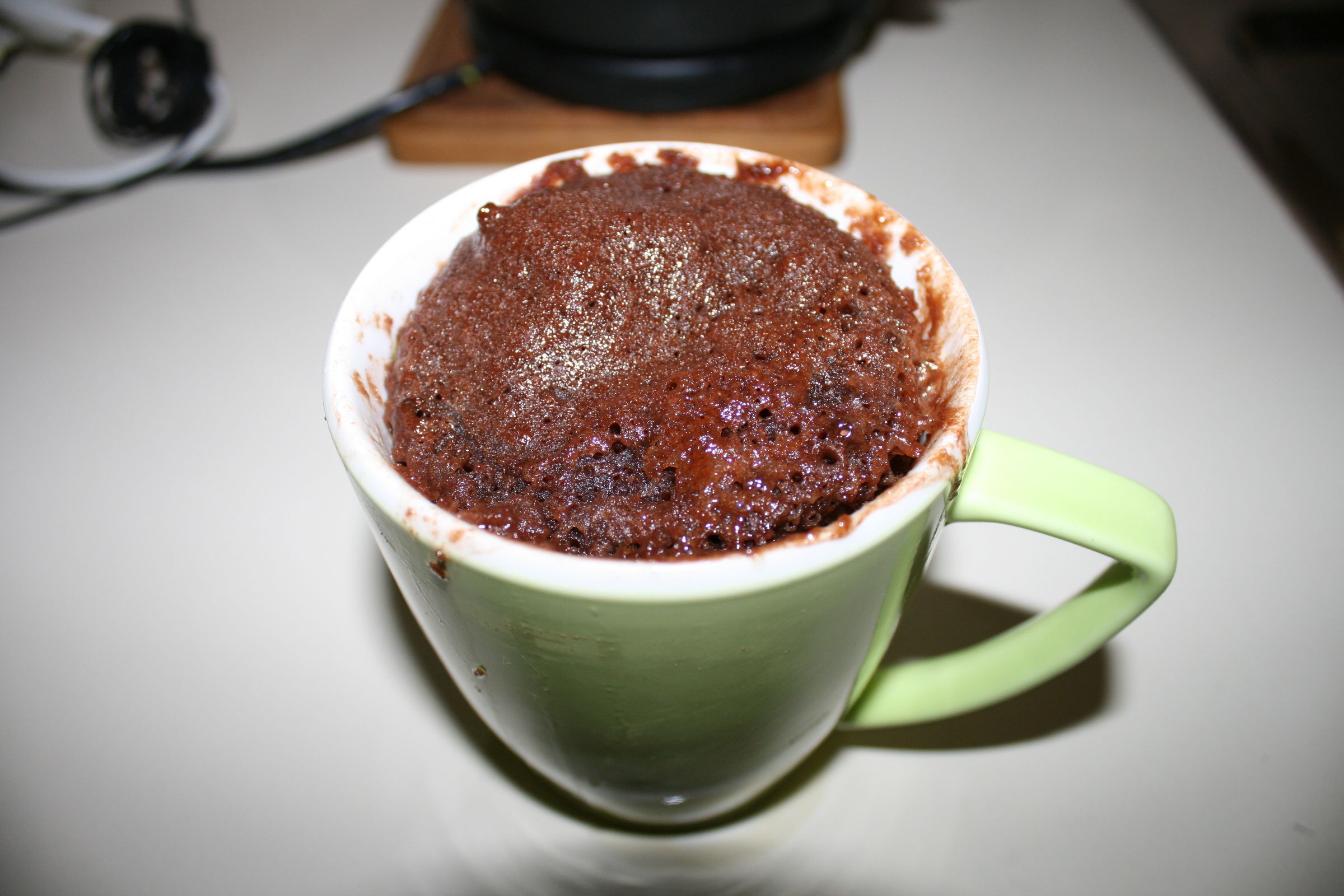Mud Cake in a Mug