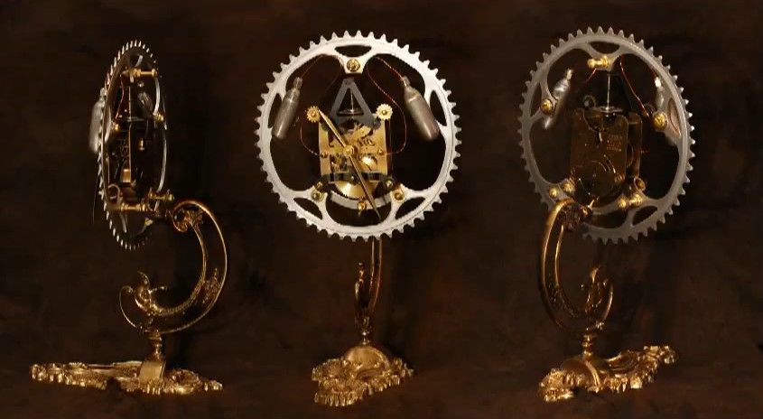 Steampunk Clock - Making of - Tutorial - How to - Desk Clock