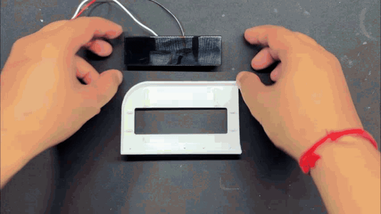 SCREEN HOLDER & DISPLAY ASSEMBLY