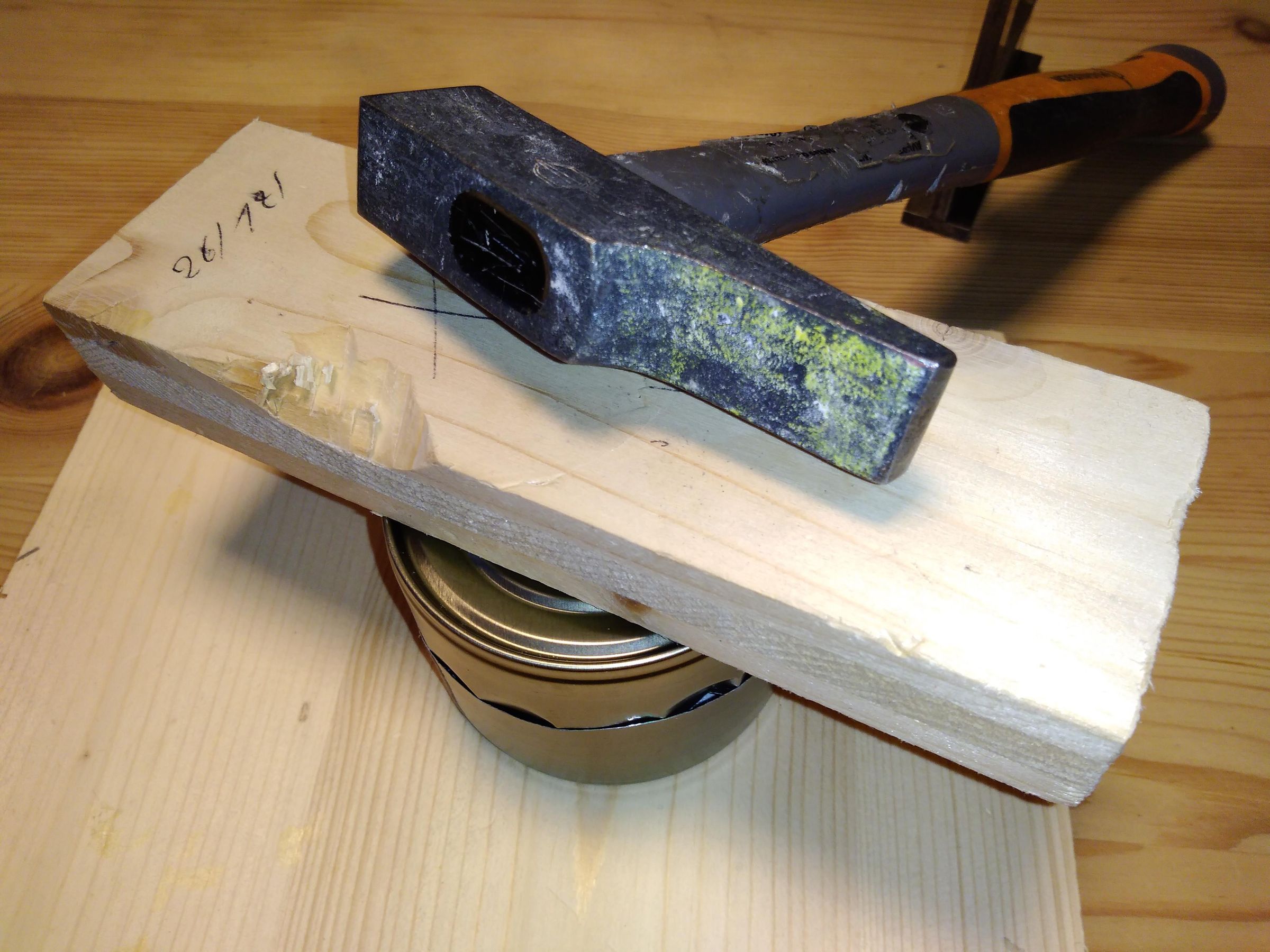 Tuna Can Alcohol Stove 6 Steps Instructables