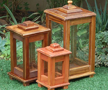 DIY Wooden Lantern
