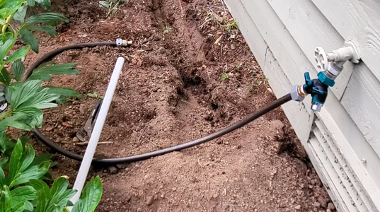Connect the Lead-In Hose