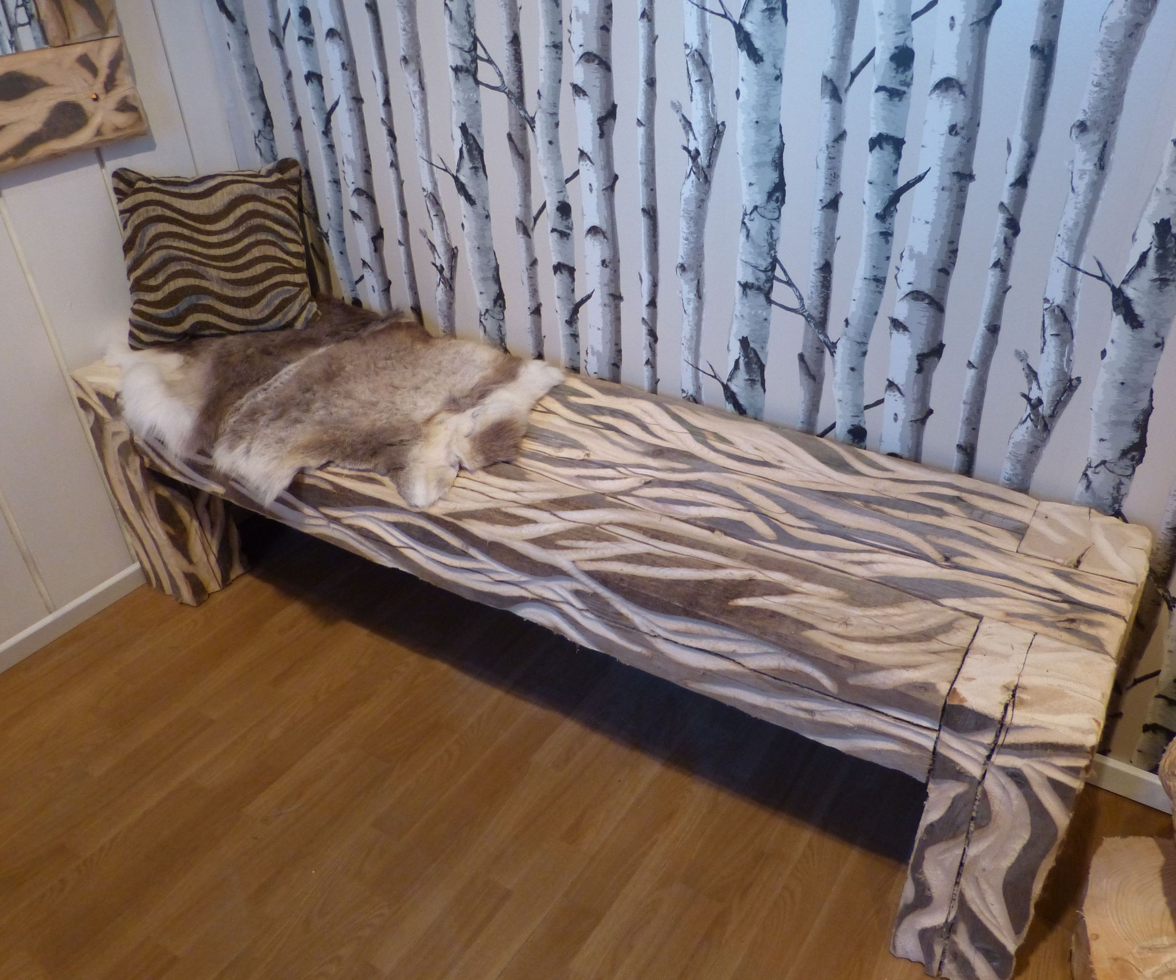 Bench From Old Beams