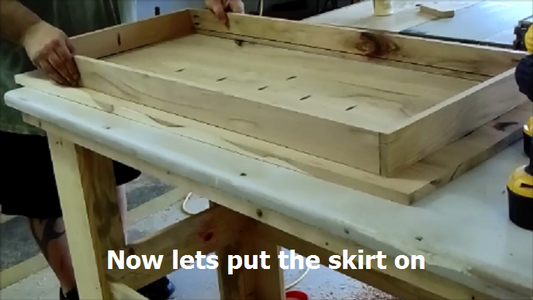 Step 5 : Attach the Skirts