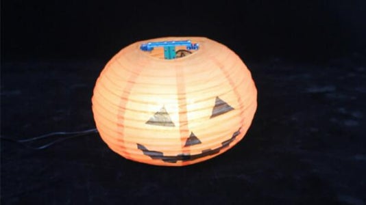 Complate!And You Need Anothe Pumpkin Lantern to Cloth It.