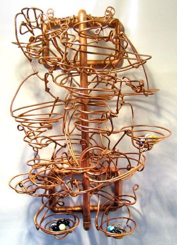 How to Make a Copper Rolling Ball Sculpture