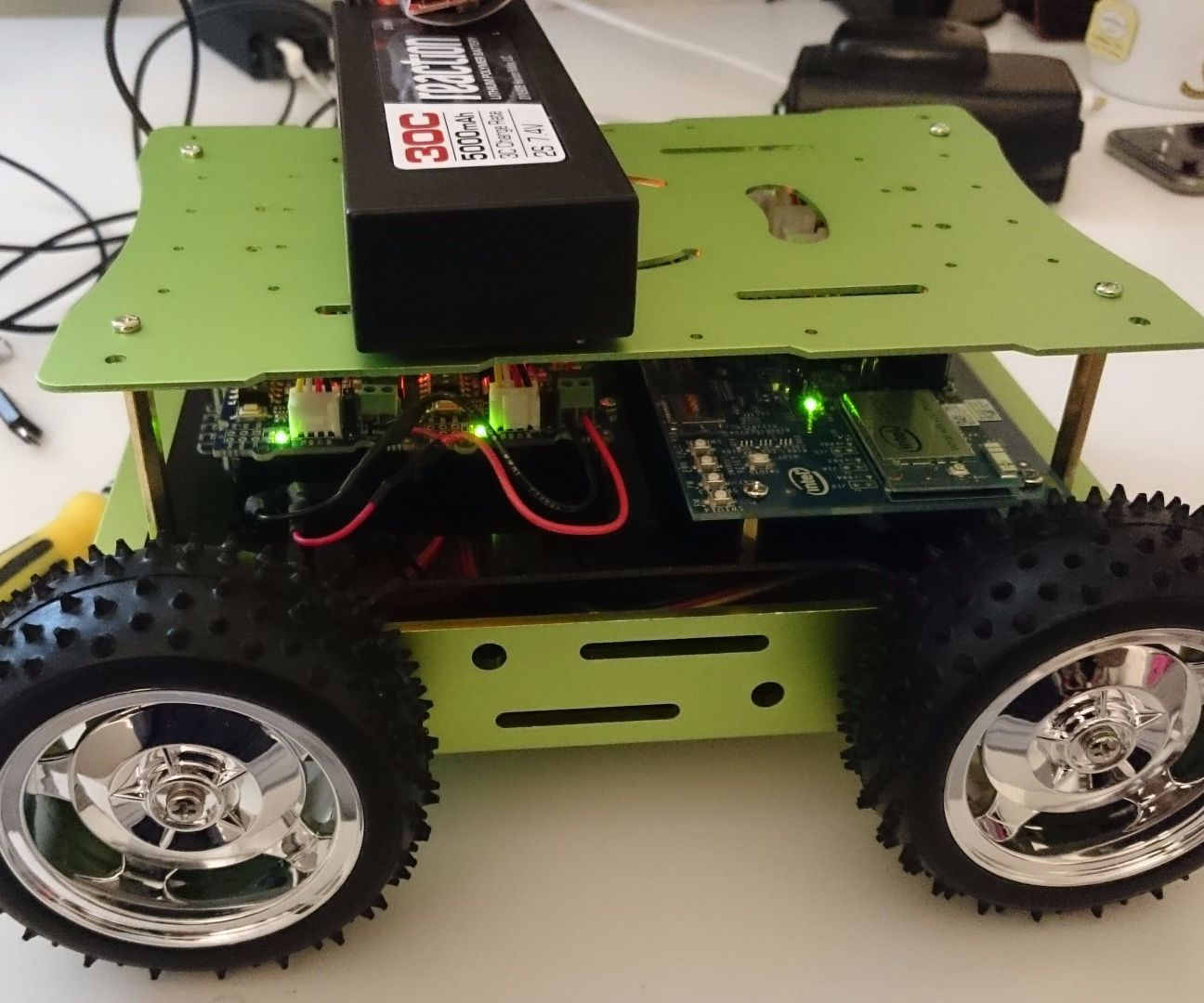 Assembling the Seeed Rover Kit