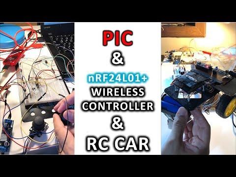 PIC Wireless Controller for RC Car