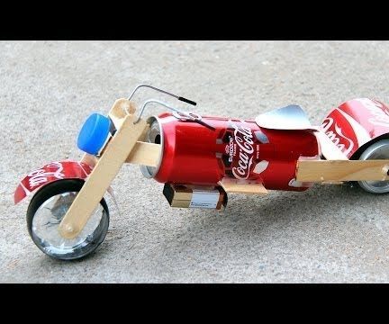How to Build 9v Battery Powered Motorcycle at Home
