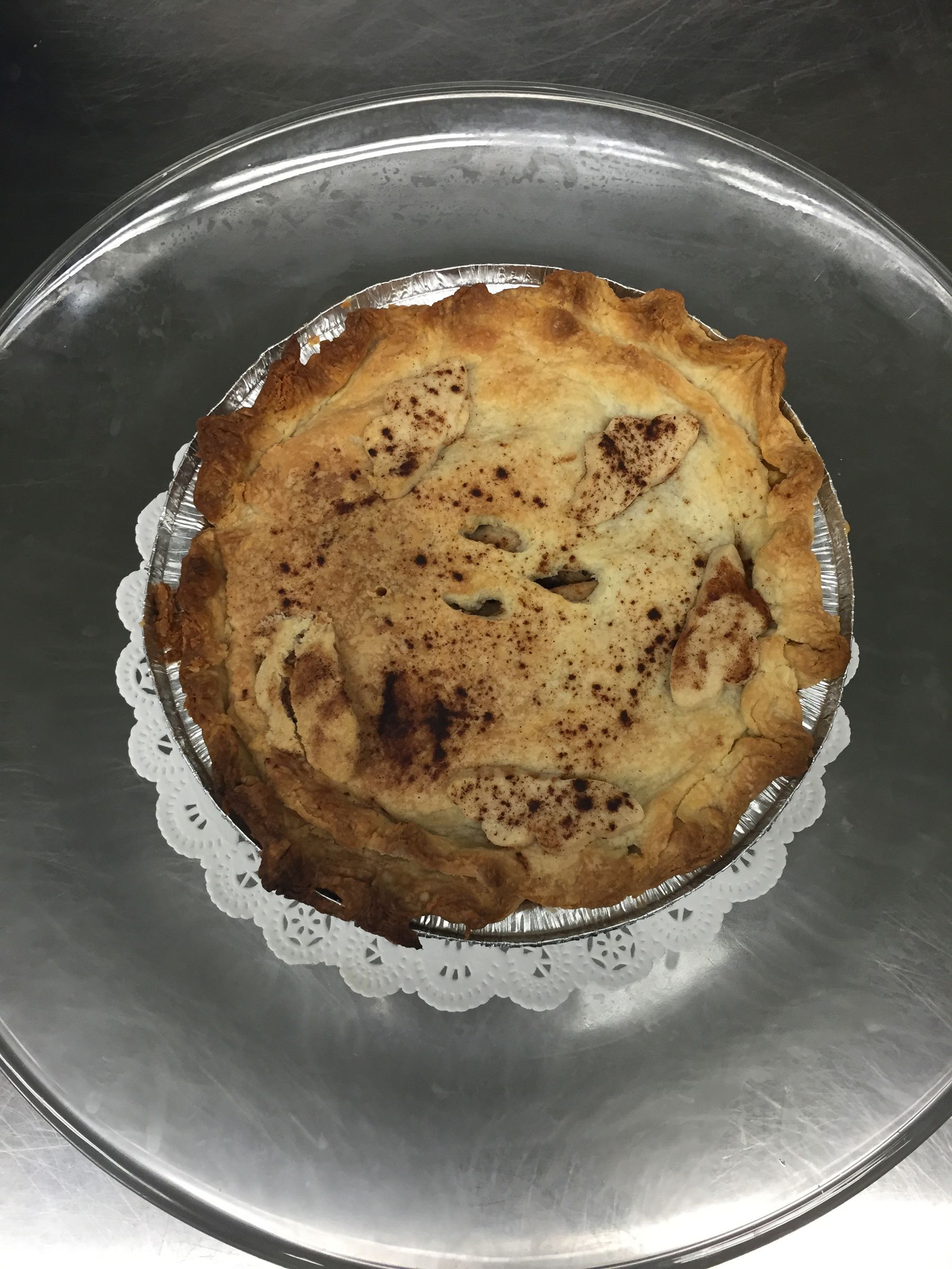 Vanilla Chai Pear Pie