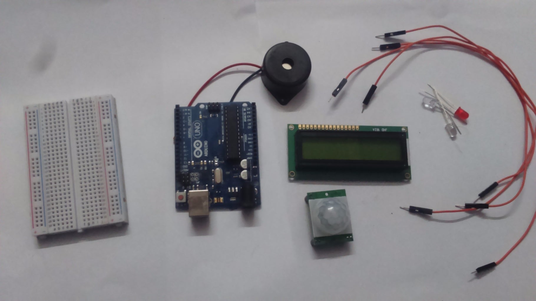 HOME ALARM SYSTEM : 3 Steps (with Pictures) Circuit Diagram