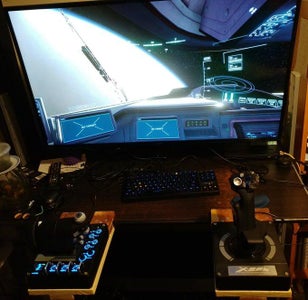 DIY HOTAS Desk Mount: the Dad Mount