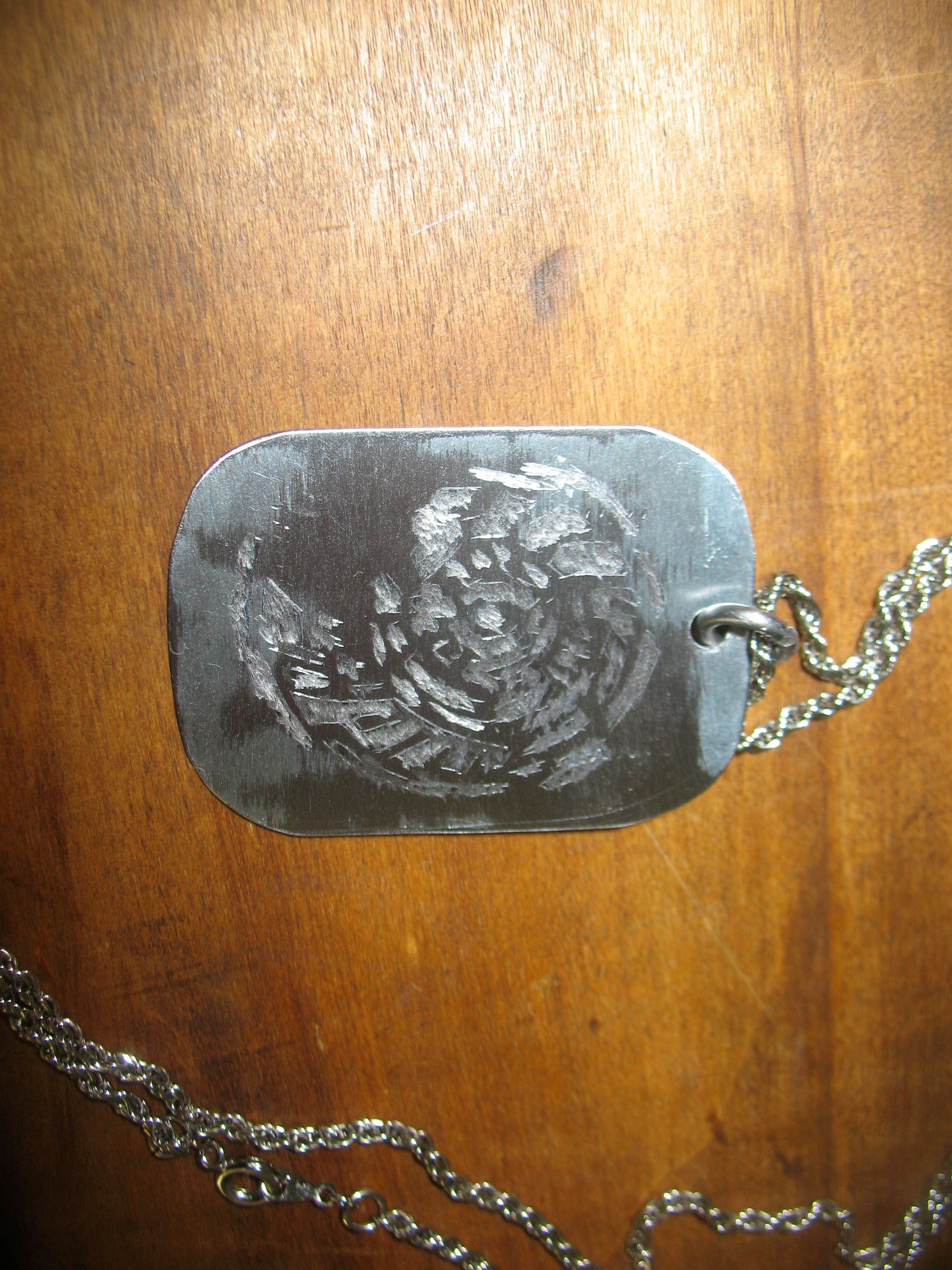 Custom CRYOSHELL Pendant.