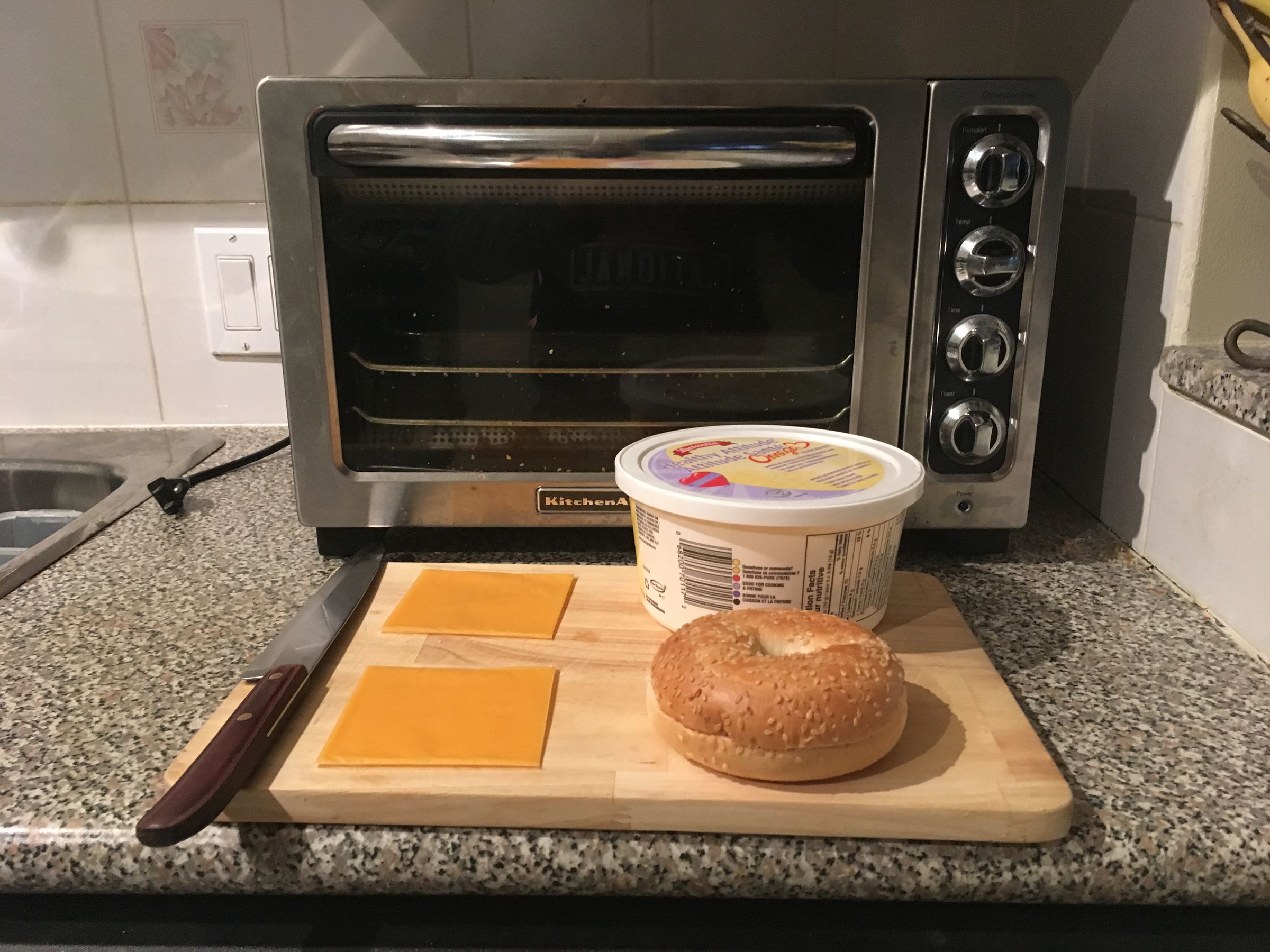 How to Make the Best Grilled Cheese Bagel (French) 9 Steps