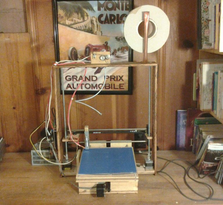 ScrapRap: $50 3D printer (Final product)