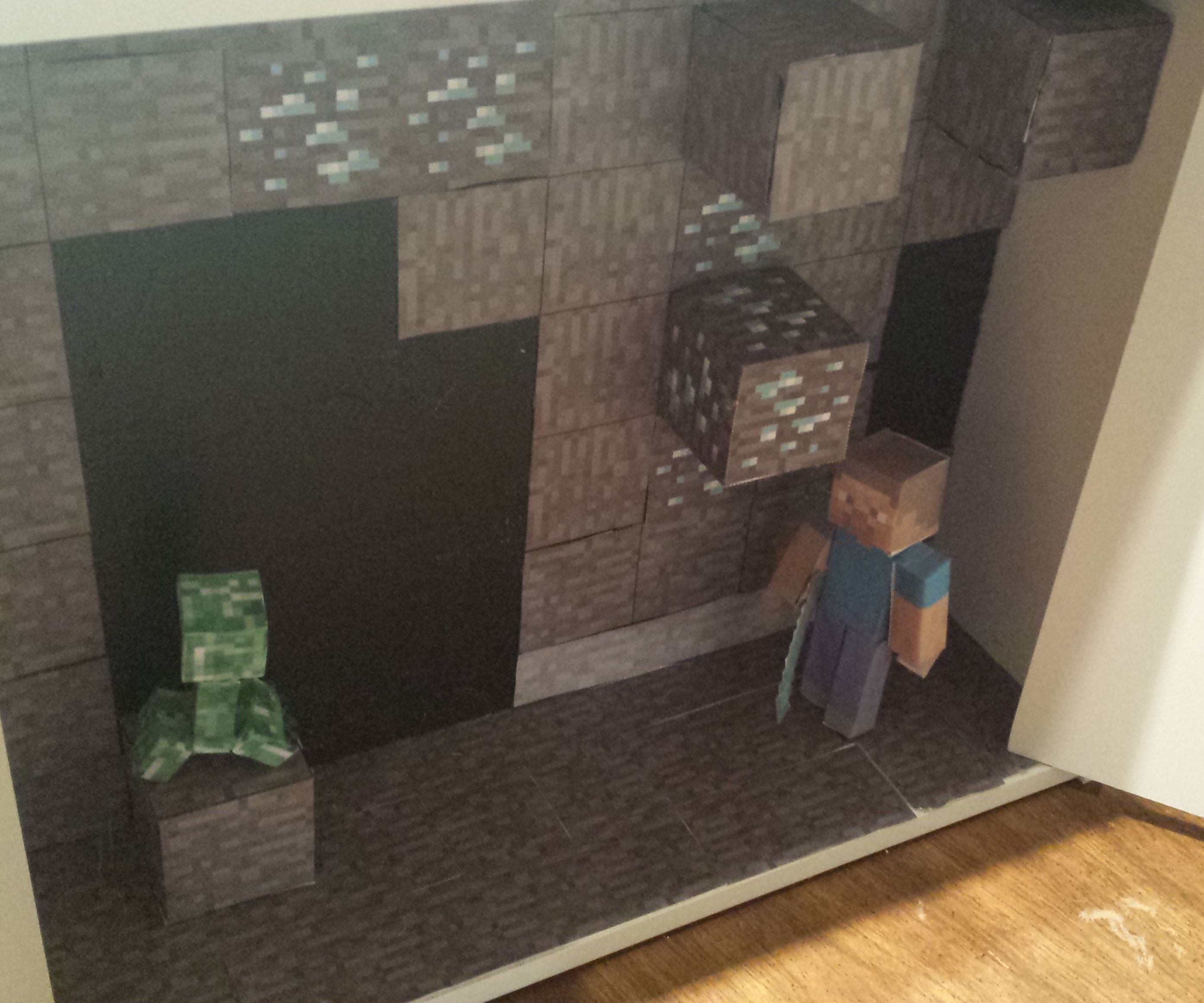 Minecraft in the Cupboard