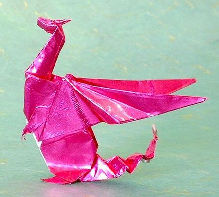 How to Make an Origami Baby Dragon!